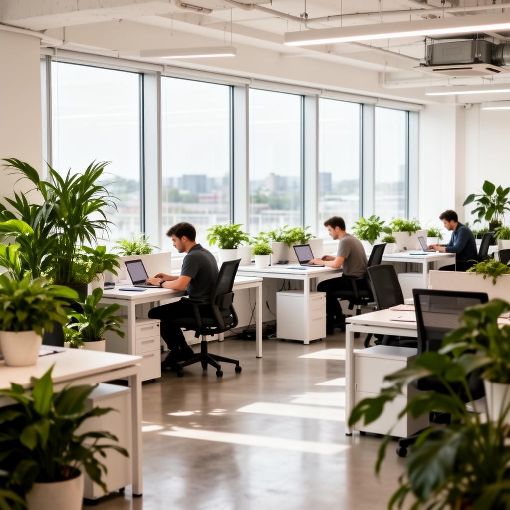 The Pixel & Pen Health advisor team in a bright modern office